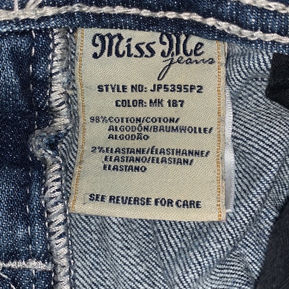 MISS ME SIZE 26 BRAND NEW CUFFED CAPRI JEANS - Picture 8 of 8